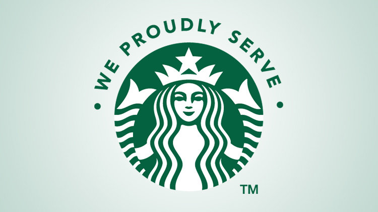 We Proudly Serve Starbucks®!